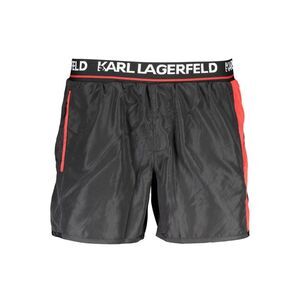Karl Lagerfeld Nero Poliestere Mens Swim Men's Boxer